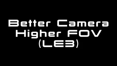 Better Camera (LE3)