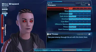 ThotasaurusRex - Femshep - way to long to fix eyes