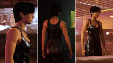 New Leather Dress