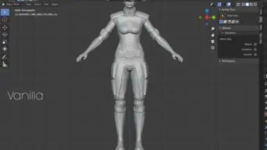 Alliance Uniform - Blender Comparison