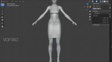 Leather Dress - Blender Comparison