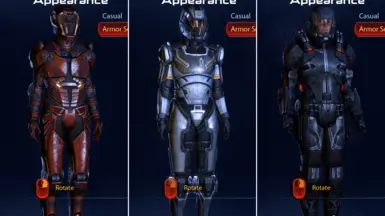 Practical Bodies for Shepard's Armors (MELE3) at Mass Effect Legendary ...