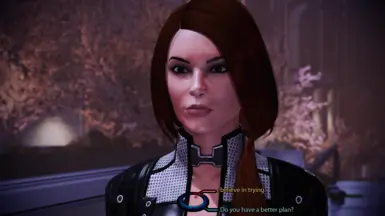 LE3 Default Fem Shep Face texture no freckles