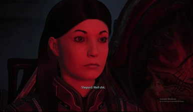 Even a Shepard that believes in the Reapers is surprised to meet Sovereign 
