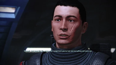 This hair mod really does a lot to make my Shepard look the way i want.