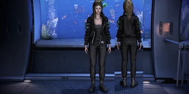 Cyberpunk Outfit Black