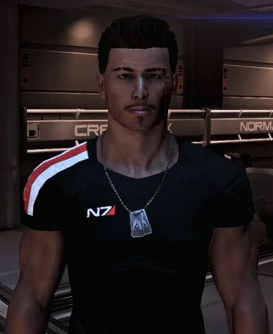 Mass Effect 3 with Renegade Scars
