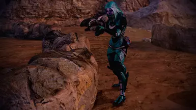 Teal Tali Suit Retexture