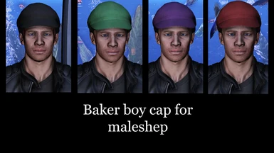 Baker Boy Cap for Maleshep