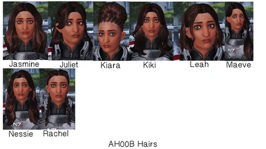 More Vanilla-like Femshep Hairstyles (LE1) at Mass Effect