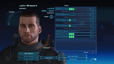 Shepard's Charm and Intimidate points are added together to make 6 points which unlocks both options