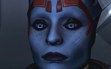 Updated Alt Eyes w/ makeup and scars from my Justicar Samara mod (LE2)