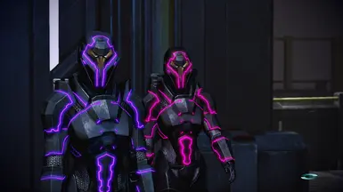 Ash rocking her pink Terminus armor