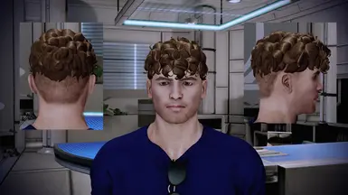 Seraphim Hair with Crew Cut
