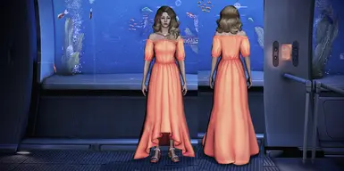 Naomi Dress Orange