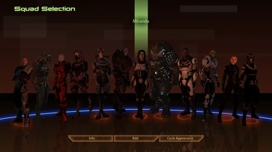 Squad selection screen renders by Padme4000