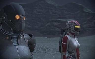 My Kaidan and Ashley Armor mods are supported!