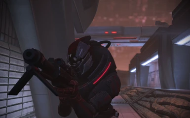 READ SPECIAL TIP IN DESCRIPTION ON HOW TO GET THIS VISOR ON GARRUS