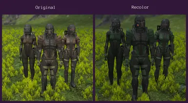 Human Duelist Gear - Green