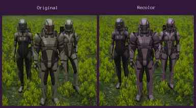 Human Assassin Gear - Purple