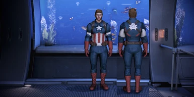 Captain America Outfit without Shield and Helmet