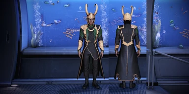 Loki Outfit With Helmet