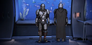 Mandalorian Outfit with Cape