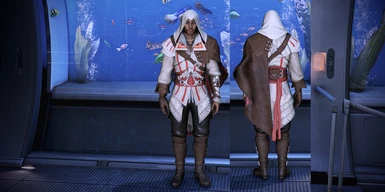 Ezio Outfit with hood and cape