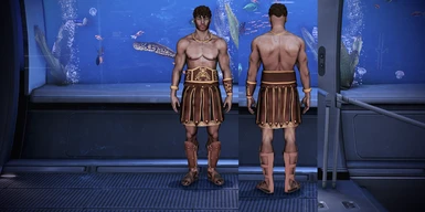 Gladiator Outfit without Helmet