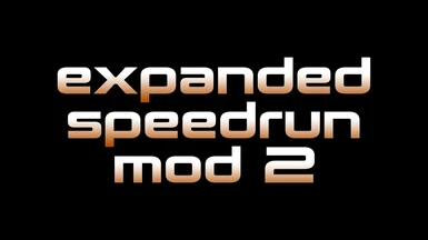 Expanded Speedrun Mod LE2