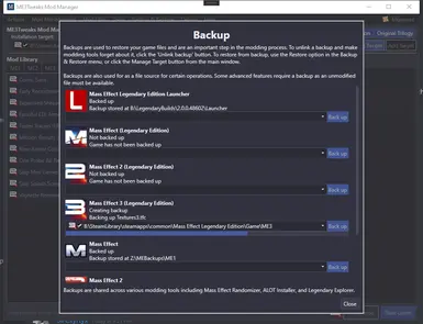 ME3Tweaks Mod Manager at Mass Effect Legendary Edition Nexus - Mods and  community