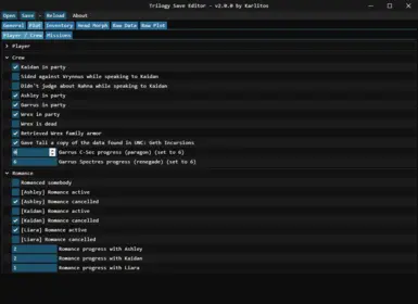 Trilogy Save Editor at Mass Effect 2 Nexus - Mods and community