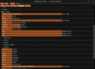 error reading file invalid package mass effect save editor