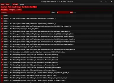 Trilogy Save Editor at Mass Effect 2 Nexus - Mods and community