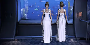 Trinity 1974 dress satin