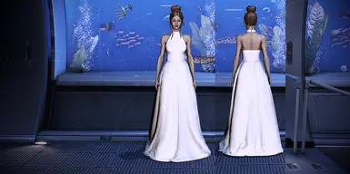 Isla Dress White