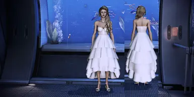 Olivia Dress White