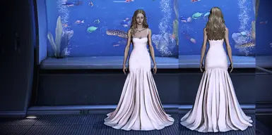 Taleia Dress White