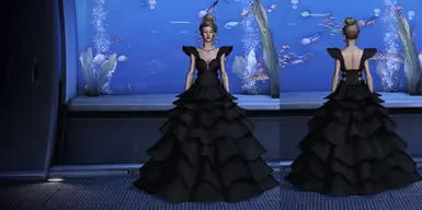 Veronika Dress Black