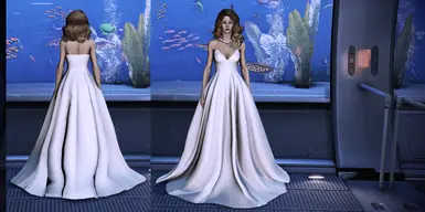 Xanthe Gown White