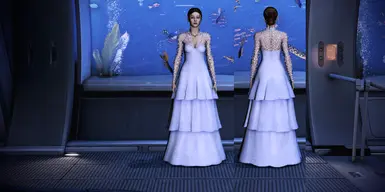 Clara Dress Blue