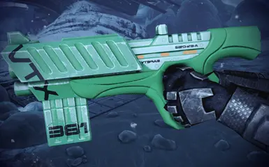 S-9b tempest submachine gun Green