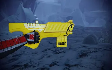 S-9b tempest submachine gun Orange