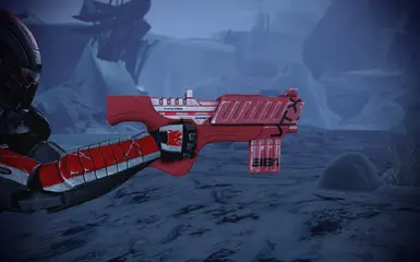 S-9b tempest submachine gun Red