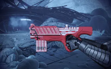 S-9b tempest submachine gun Red