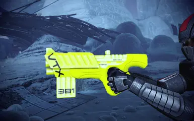 S-9b tempest submachine gun Yellow