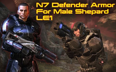N7 Defender Armor for Male Shepard LE1