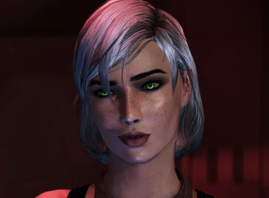 ME2 (using the default iconic face texture)