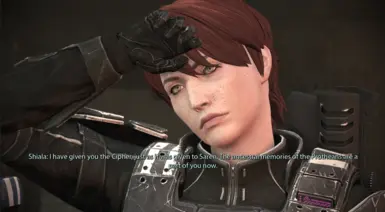 Custom Shepard LE1 + New Eyebrows for Femshep Reworked + MShep Scars for Femshep