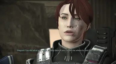 Custom Shepard LE1 + New Eyebrows for Femshep Reworked + MShep Scars for Femshep